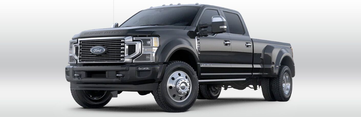 2020 Ford Super Duty F-450 Platinum on white