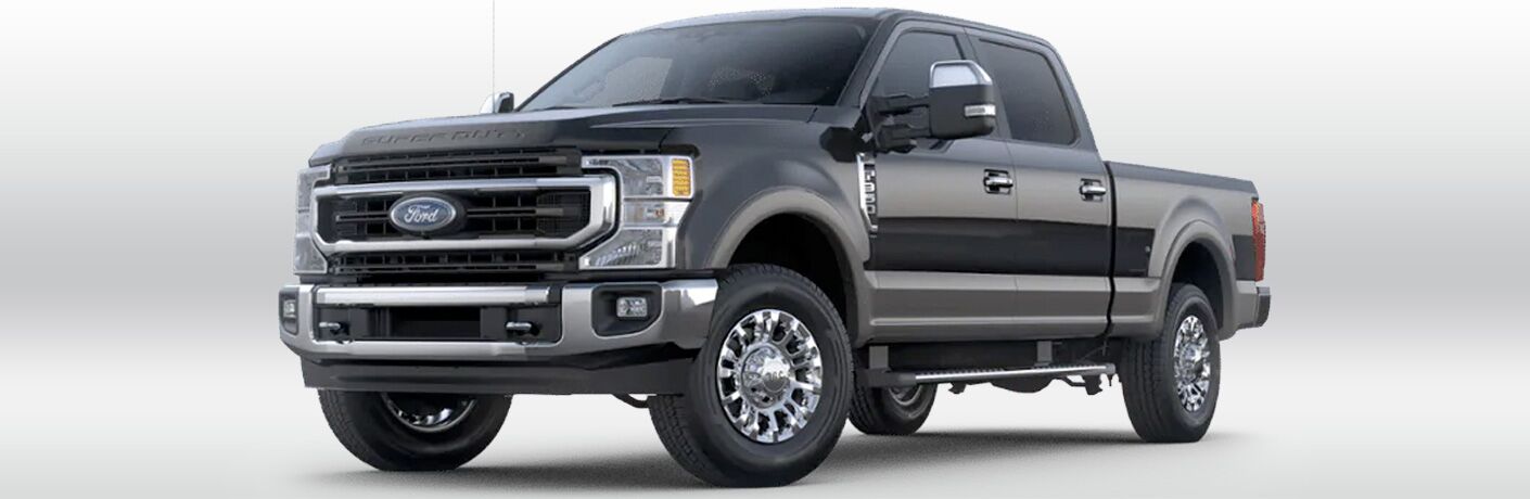 2020 Ford Super Duty F-350 King Ranch front view on white