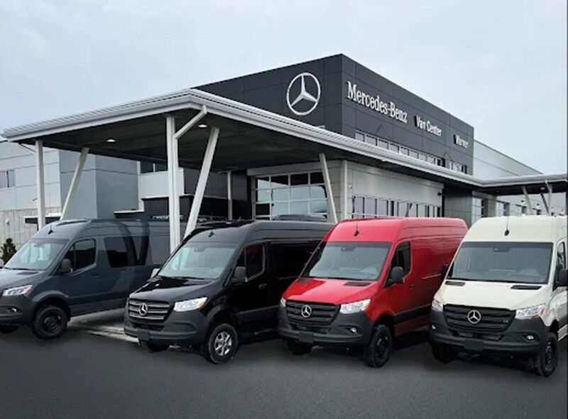 Outside of Mercedes-Benz Vans Center Warner dealership