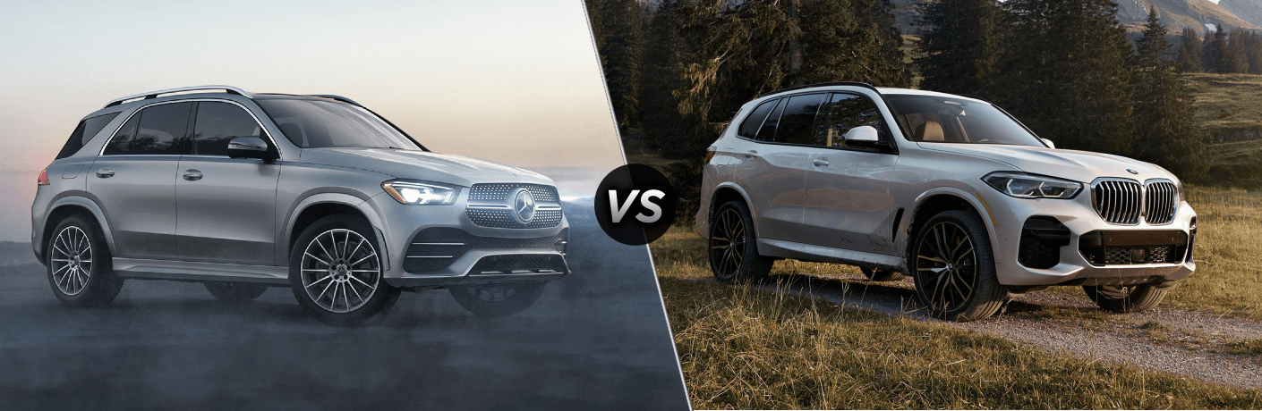 2023 Mercedes-Benz GLE 350 4MATIC vs. 2023 BMW X5 XDrive40i  model comparison