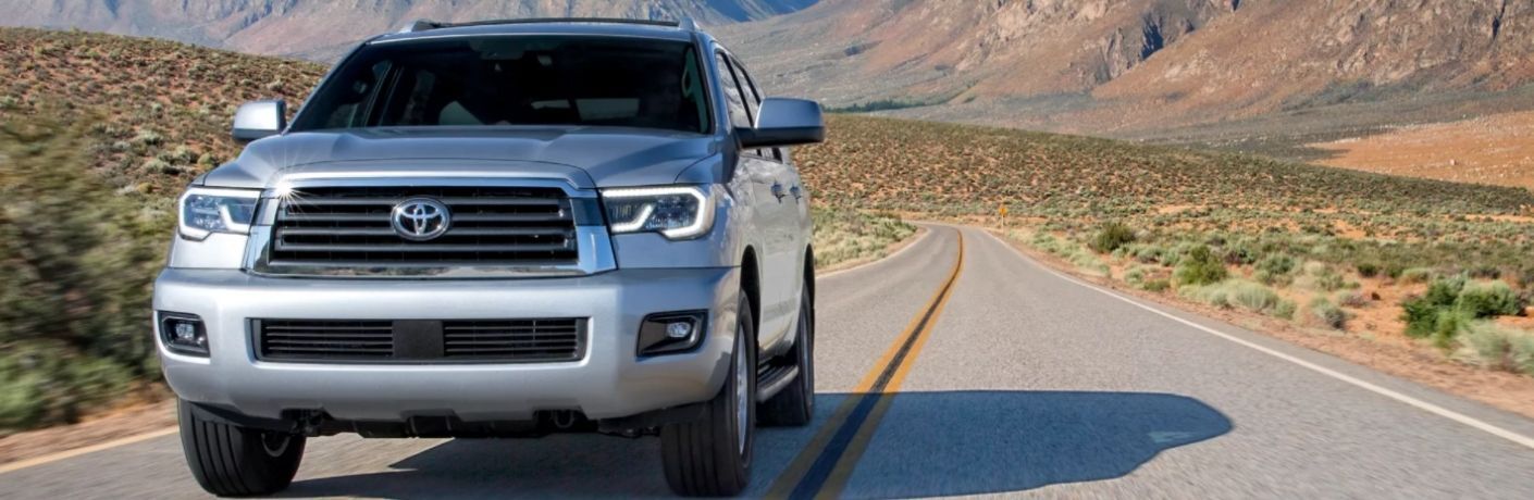 front view of the 2022 Toyota Sequoia