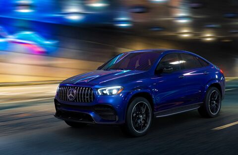 2022 Mercedes-Benz GLE Coupe in Blue