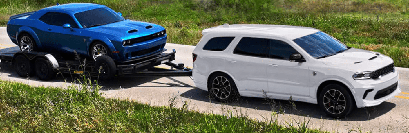 2024 Dodge Durango towing a vehicle