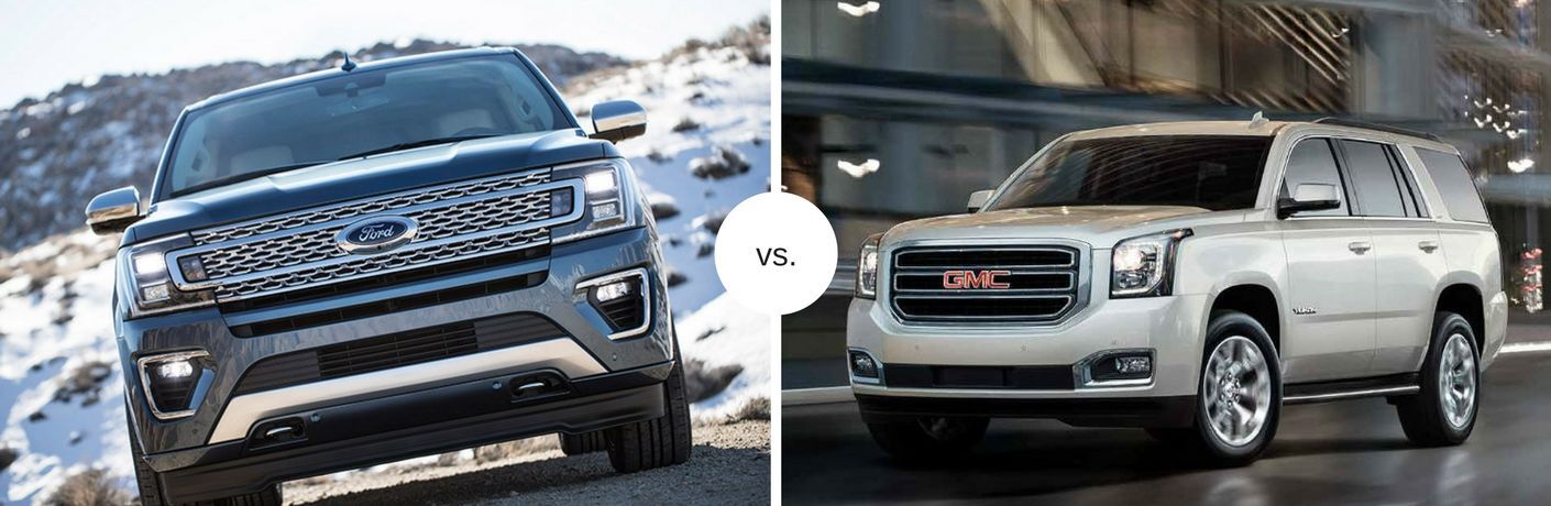 2018 Ford Expedition vs 2018 GMC Yukon