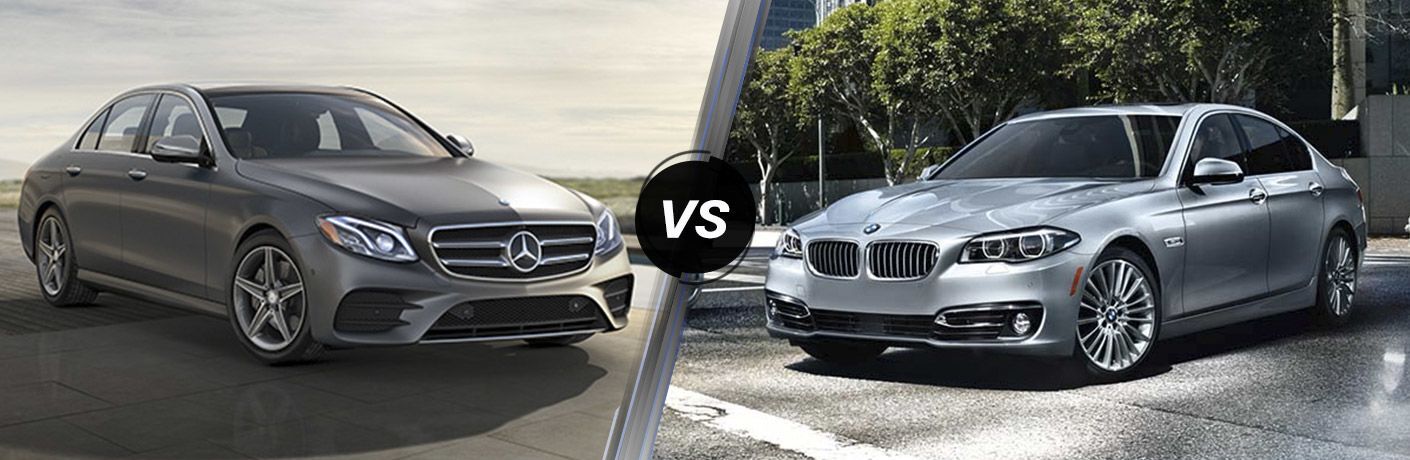 2017 Mercedes-Benz E-Class vs 2017 BMW 5-Series