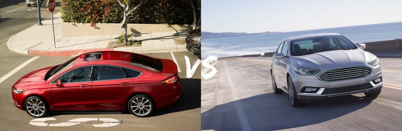 2017 Ford Fusion SE vs 2017 Ford Fusion Titanium