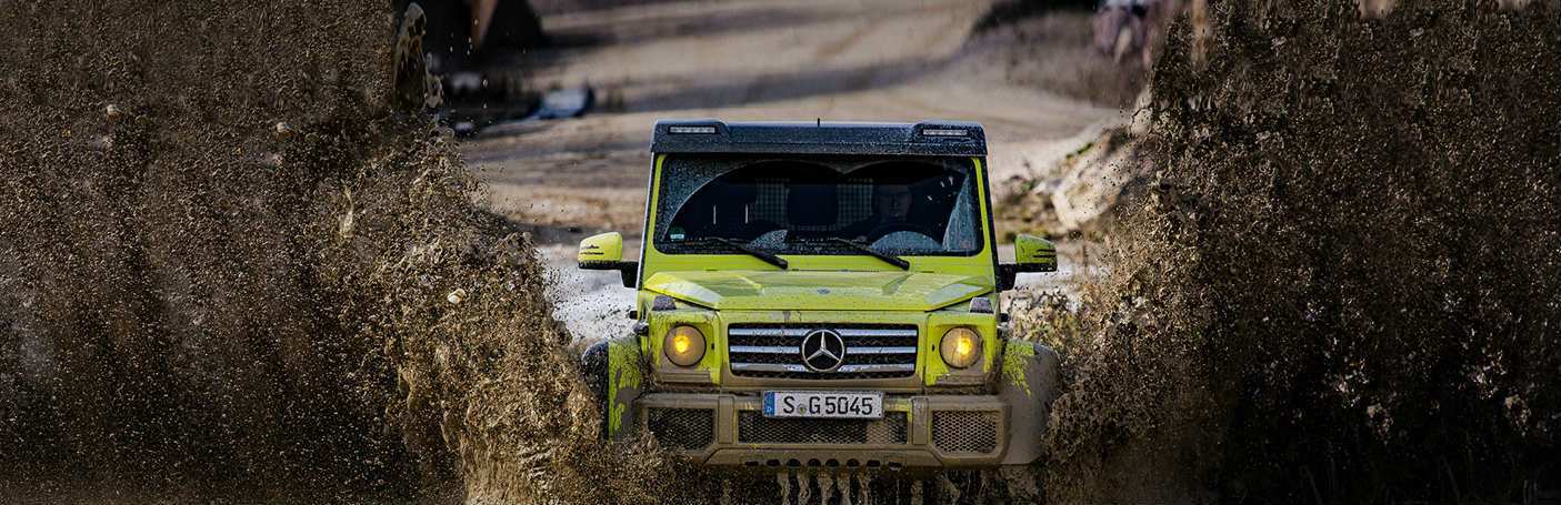 2017 Mercedes-Benz G-Class Exterior Front Fascia in Mud