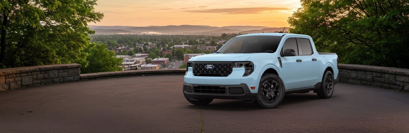 2026 Ford Maverick XLT front and side angle