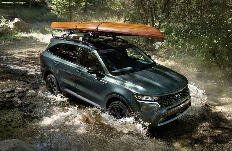 top view of the 2023 Kia Sorento