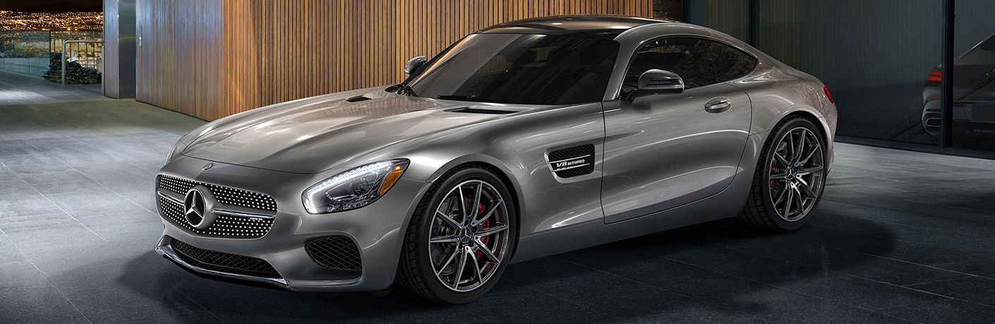 2017 Mercedes-Benz GT S at night