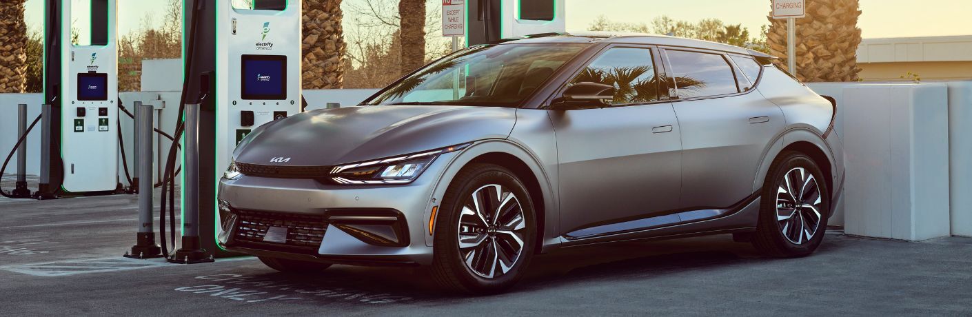 2022 Kia EV6 charging