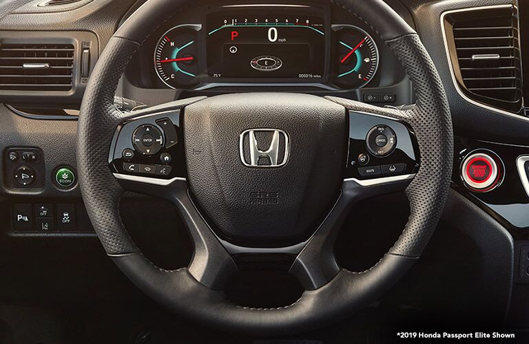 2020 Honda Passport steering wheel
