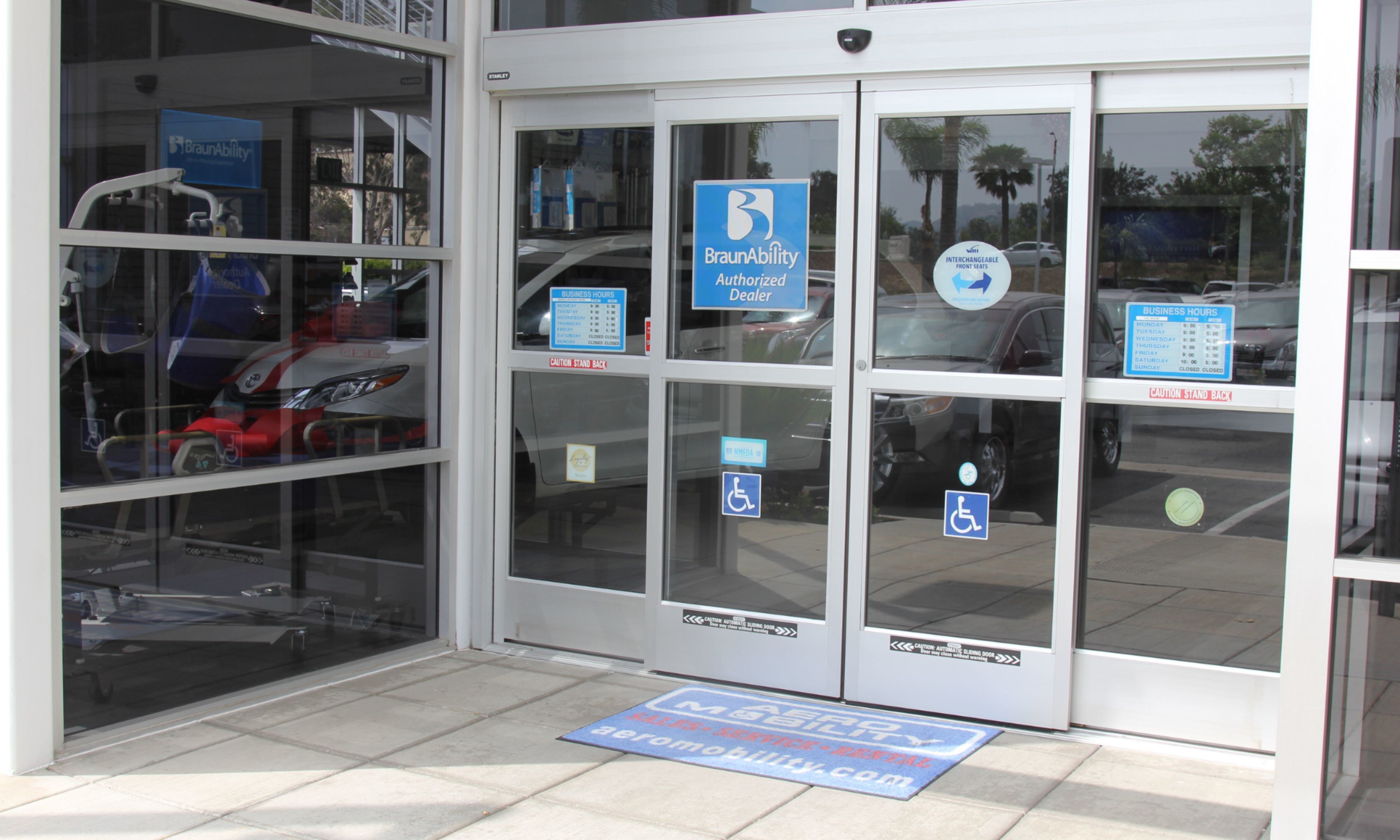 Aero Mobility Accessible Entrance