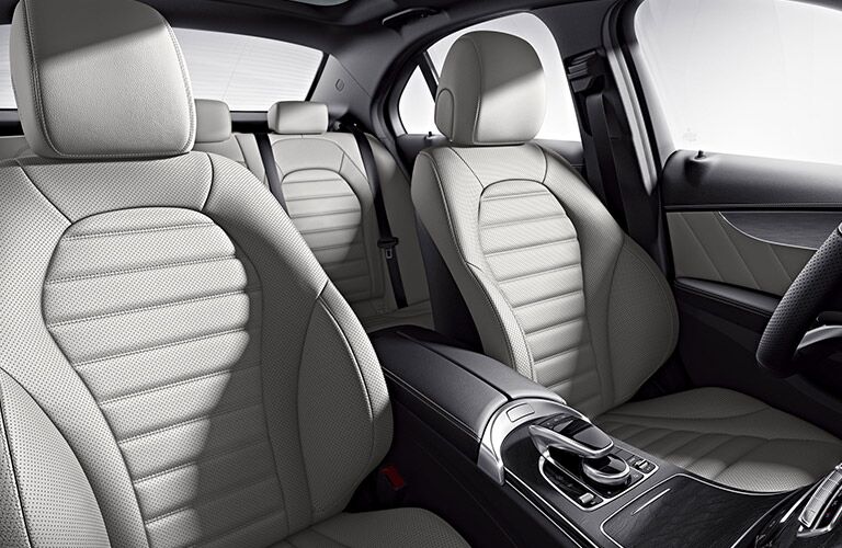 seating inside 2018 Mercedes-Benz C-Class