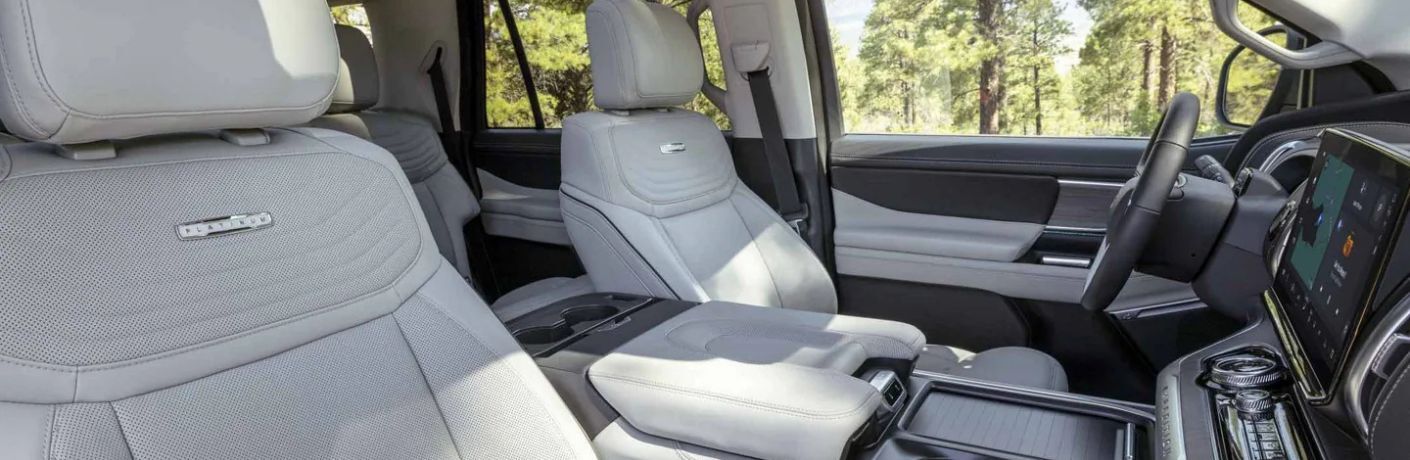 2026 Ford Expedition Platinum front seats side view