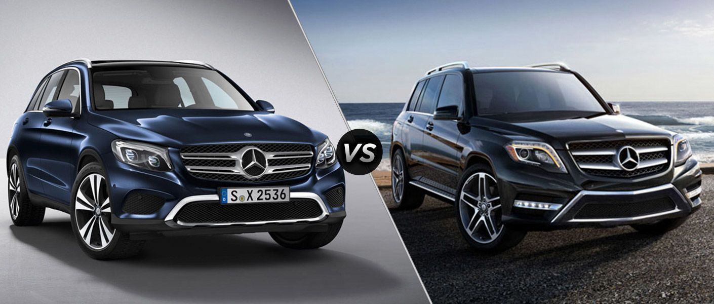 2016 Mercedes-Benz GLC vs 2015 Mercedes-Benz GLK