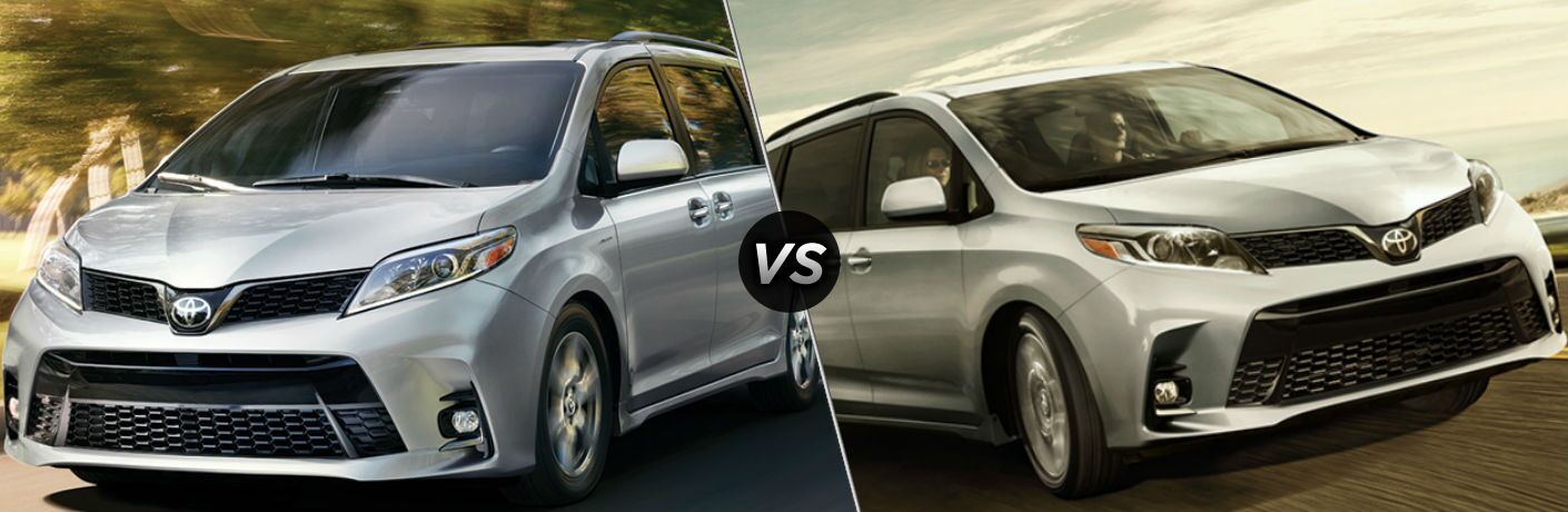 difference between 2019 and 2020 toyota sienna