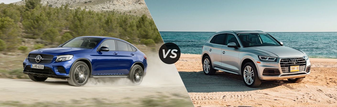 2017 Mercedes Benz Glc Coupe Vs Audi Q5