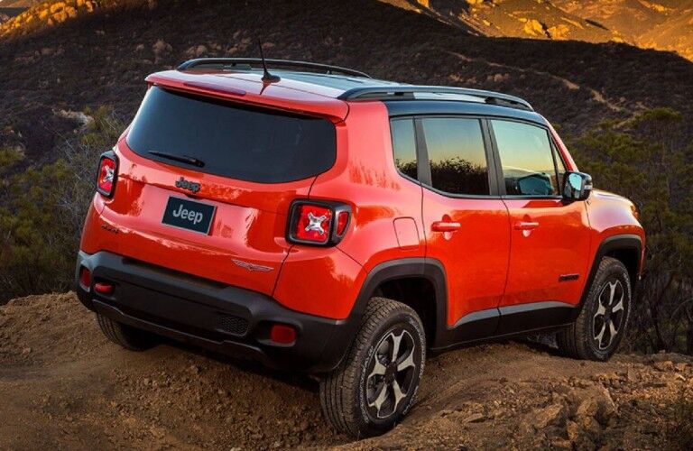 2021 Jeep Renegade driving off-road