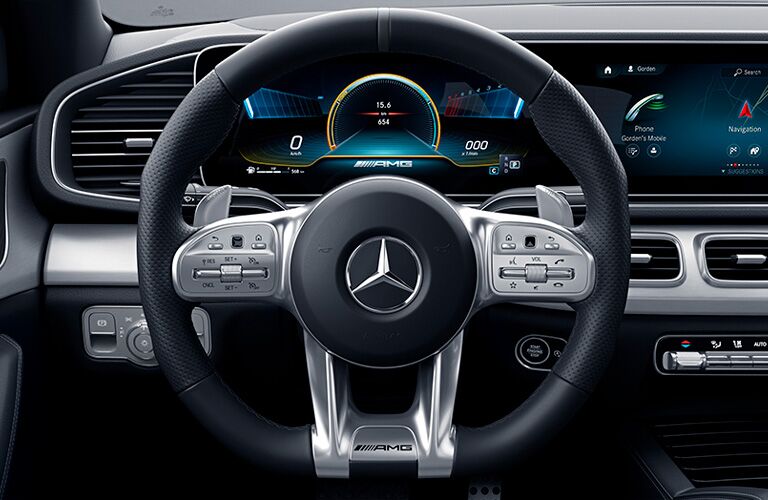 2021 Mercedes-AMG GLE steering wheel