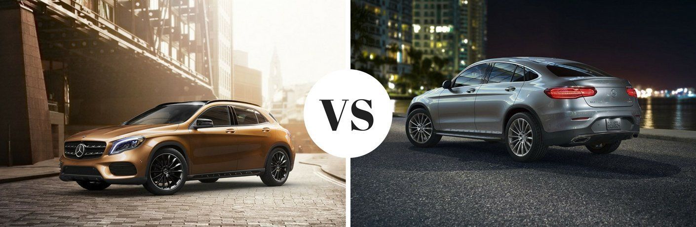 2017 Mercedes-Benz GLA vs 2017 Mercedes-Benz GLC Coupe