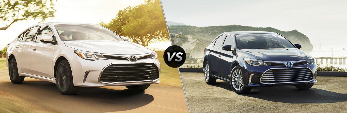 2018 Toyota Avalon Vs 2017