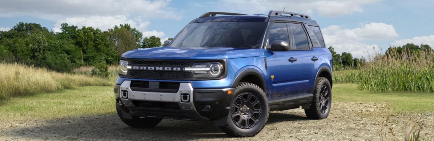 2026 Ford Bronco Sport front and side view