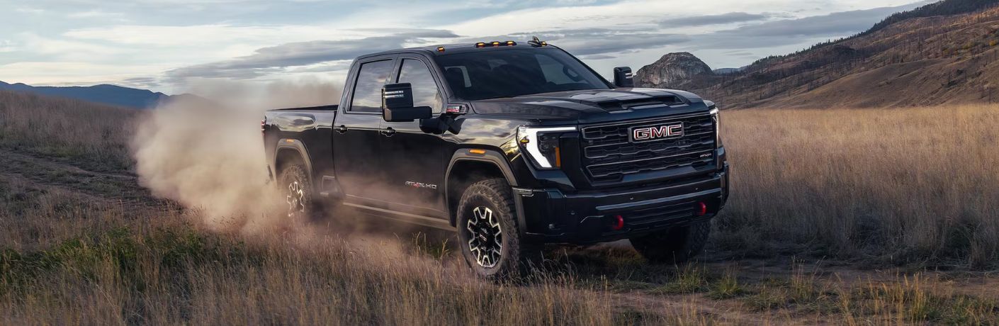 Front quarter view of the used GMC Sierra 2500HD