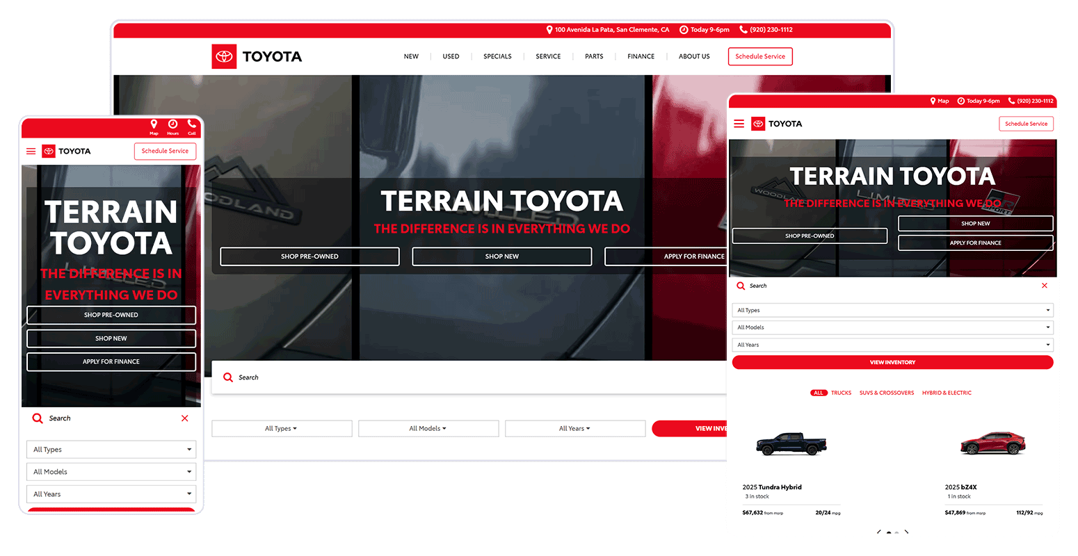 Terrain Toyota