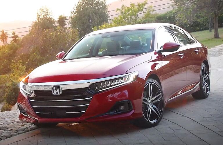2021 Hyundai Accord front and side view