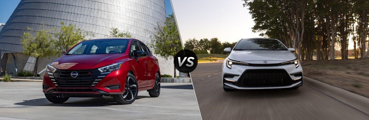 2023 Nissan Versa Vs. 2023 Toyota Corolla