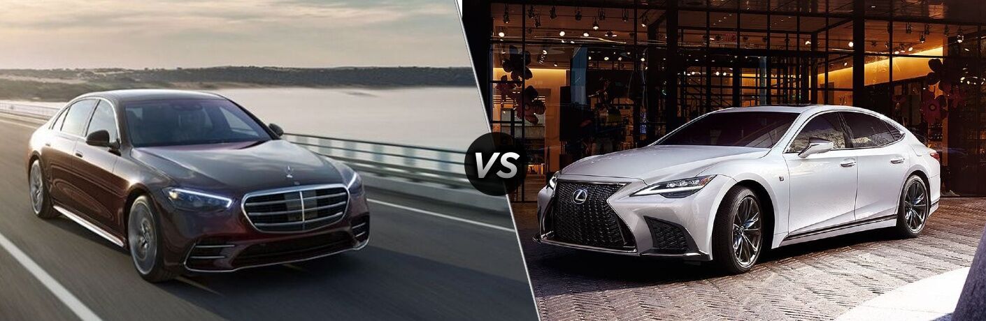 2022 Mercedes-Benz S-Class vs. 2022 Lexus LS