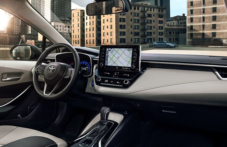 2021 Toyota Corolla dashbaord
