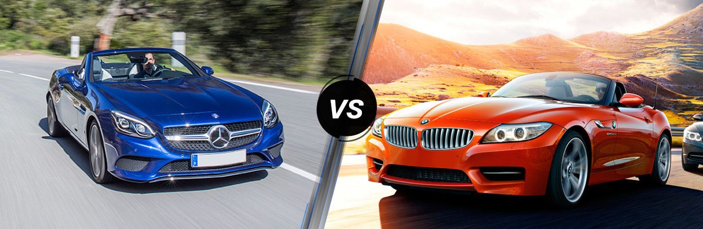 2017 Mercedes-Benz SLC vs 2017 BMW Z4