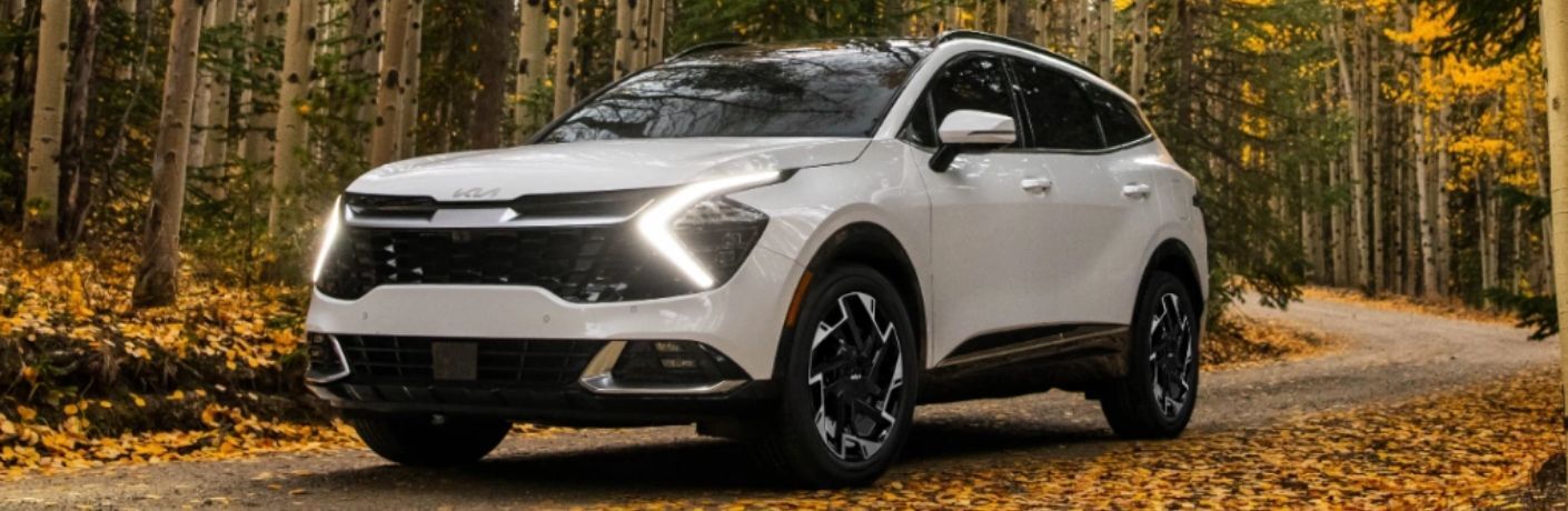 Front Quarter View of the 2024 Kia Sportage