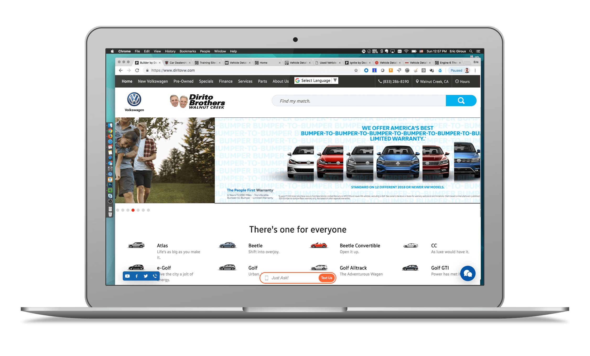 Dirito Bros Volkswagen Case Study DealerFire