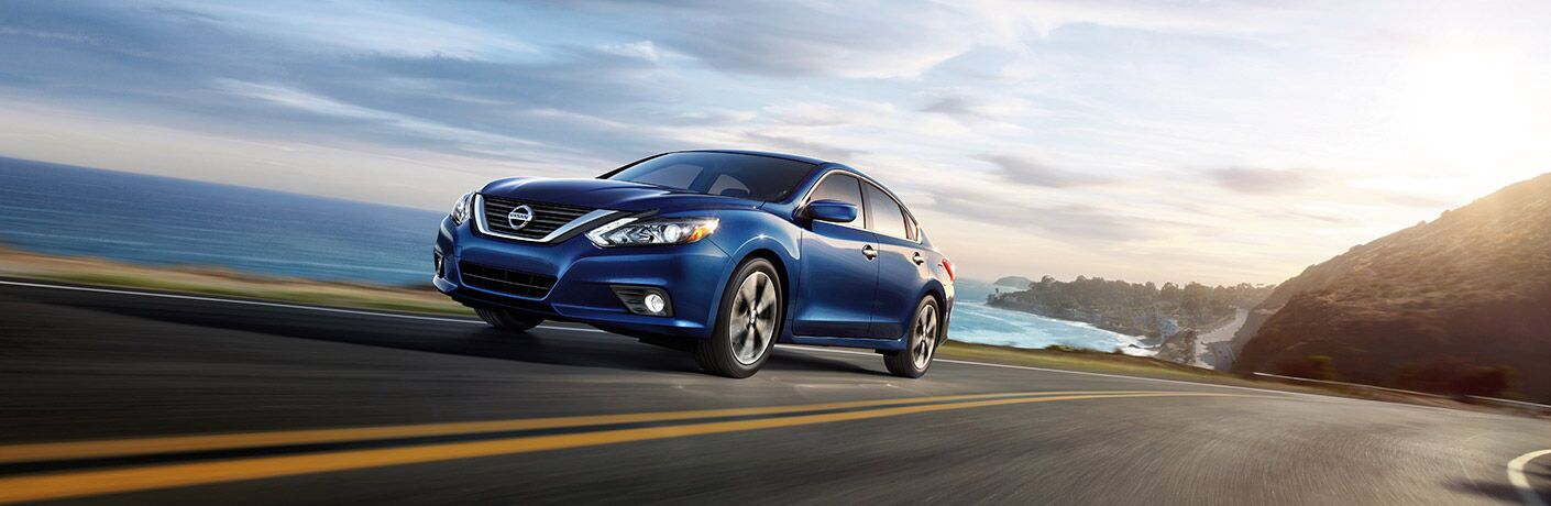 Blue 2017 Nissan Altima