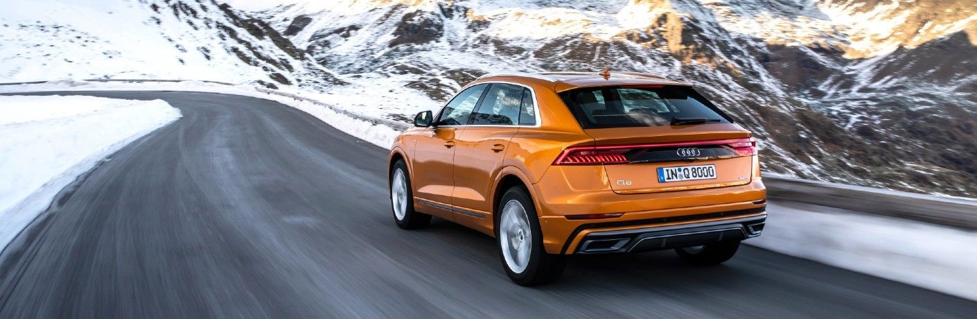 2021 Audi Q8 Exterior Driver Side Rear Profile