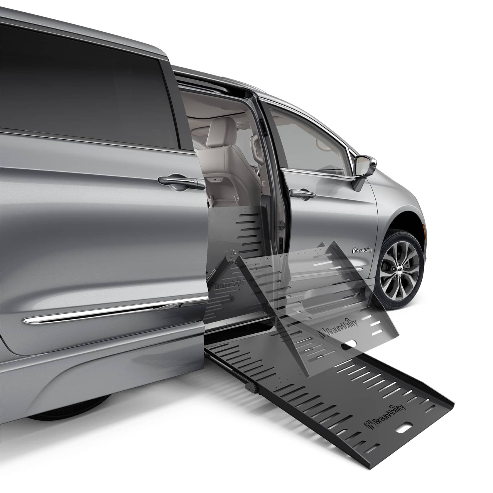 BraunAbility's Chrysler Pacifica In-Floor Ramp