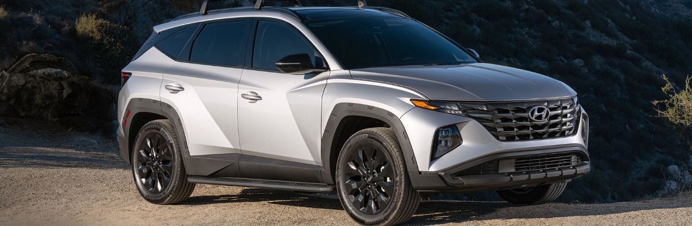 2022 Hyundai Tucson front quarter view