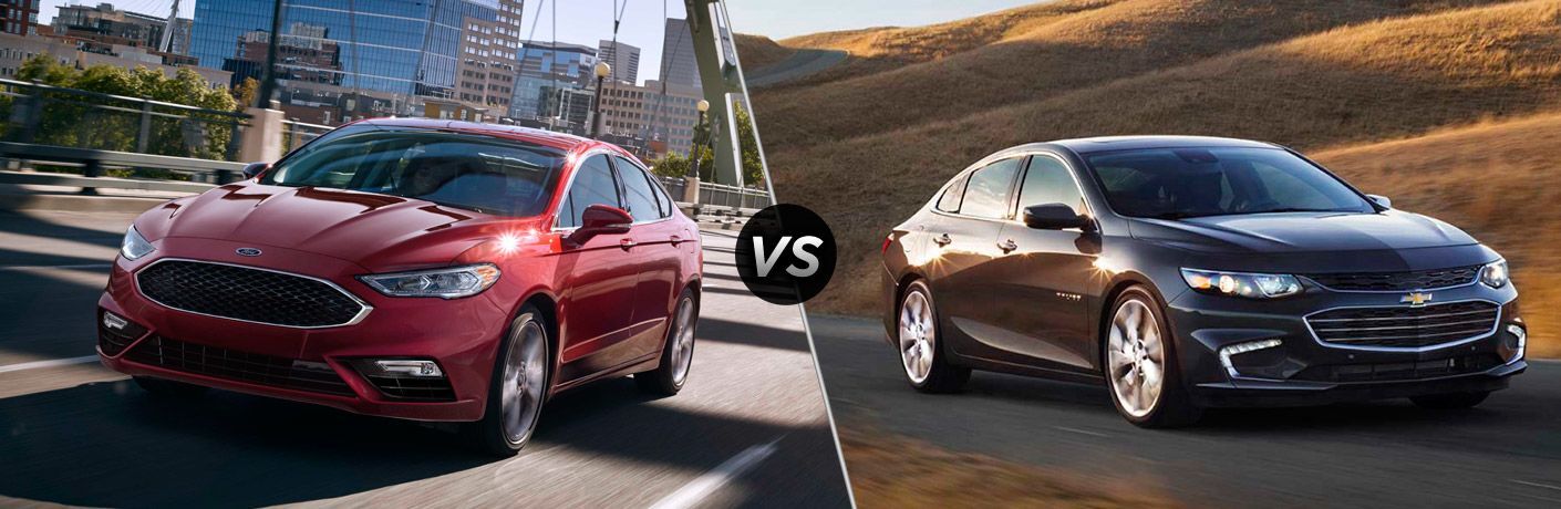 2017 Ford Fusion Vs Chevrolet Malibu Edmonton Ab 2017 Ford Fusion Vs Chevrolet Malibu