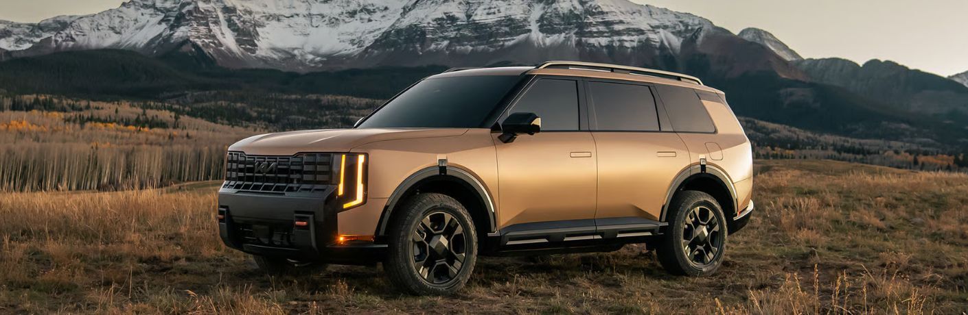 2027 Kia Telluride front and side view