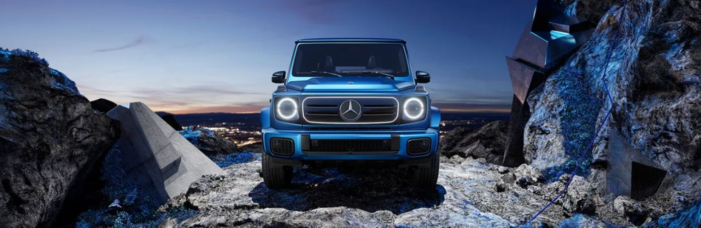 front view of the 2025 Mercedes-Benz G-Class SUV