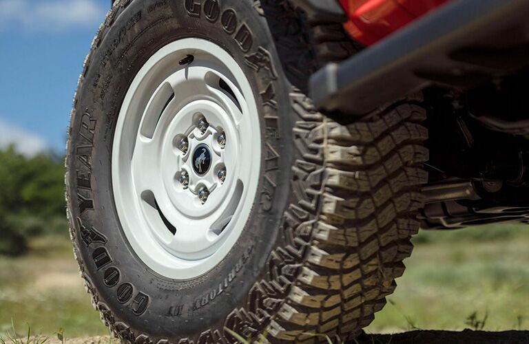 2023 Ford Bronco Heritage Edition wheel and tire
