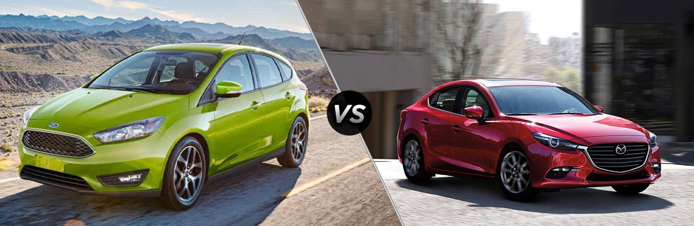 2018 Ford Focus vs 2018 Mazda3