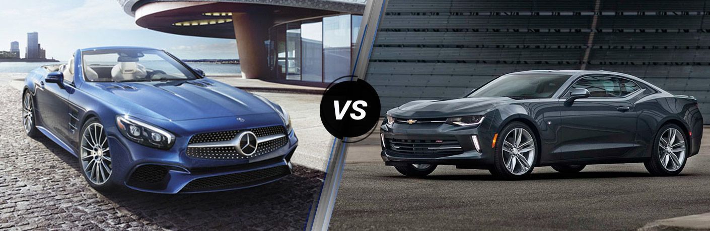 2017 Mercedes-Benz SL-Class vs 2017 Chevy Camaro