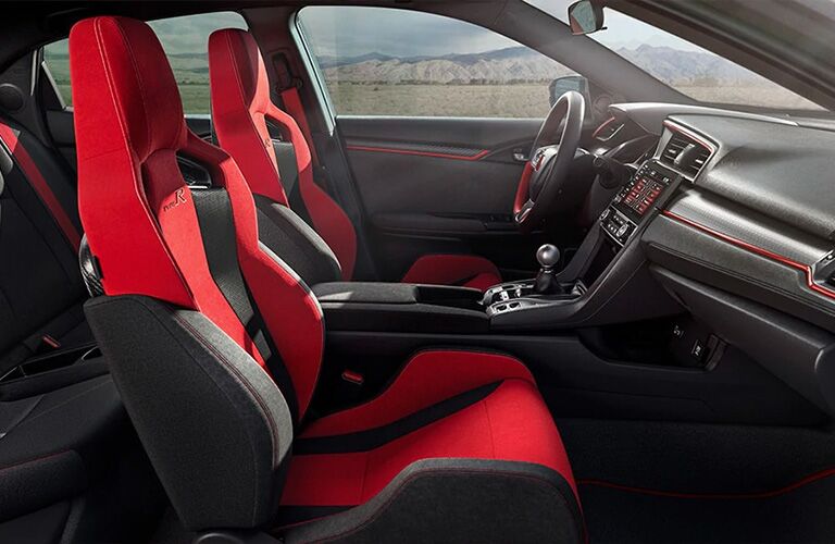 2020 Honda Civic Type R red seats