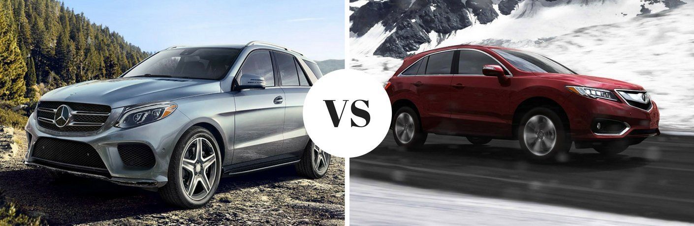 2017 Mercedes-Benz GLE vs 2017 Acura RDX