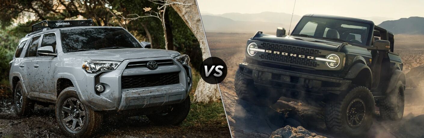 2021 Toyota 4Runner vs. 2021 Ford Bronco