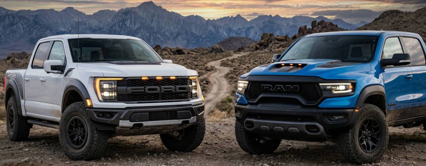 2024 RAM 1500 TRX vs 2025 Ford F-150 Raptor
